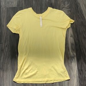 The Group Babaton, Aritzia, yellow XS t-shirt